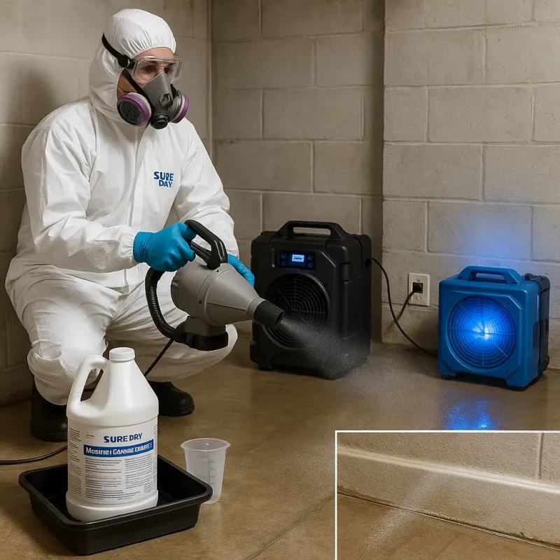 Sanitization and Odor Removal process in Summerdale, AL