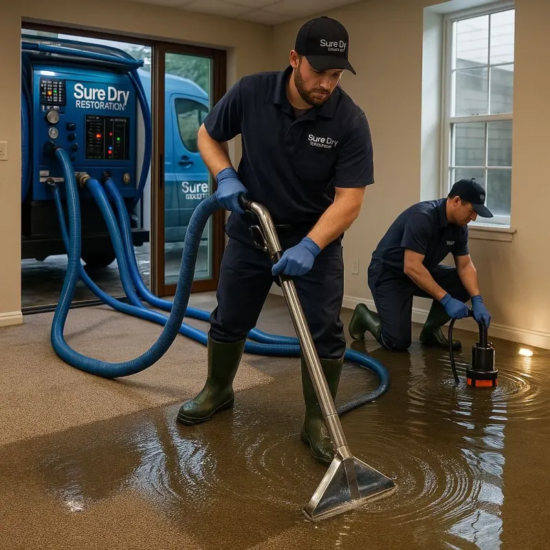 Water Extraction and Removal process in Summerdale, AL